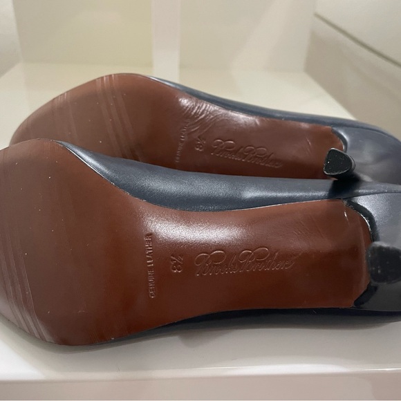 Brooks Brothers NAVY Leather Sole BRAND NEW - Picture 6 of 8